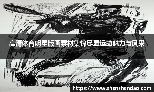 高清体育明星版画素材集锦尽显运动魅力与风采