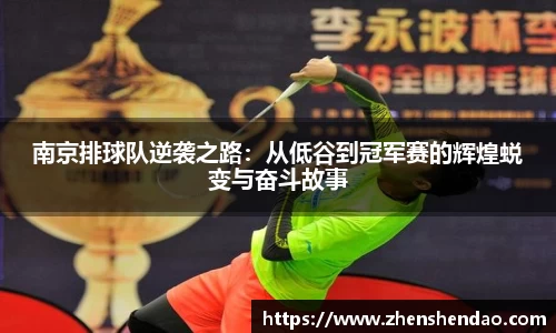 南京排球队逆袭之路：从低谷到冠军赛的辉煌蜕变与奋斗故事